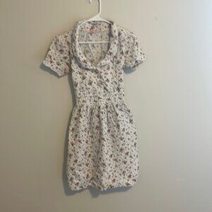 Women’s Collared Floral Dress